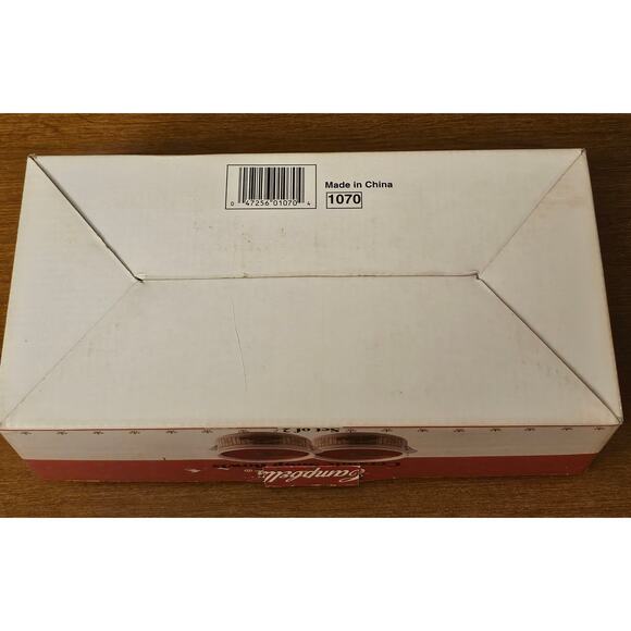 2001 Campbell's Ceramic Soup Bowls Boxed Set of 2 Vintage Soup Mugs (gg305) - Picture 2 of 9